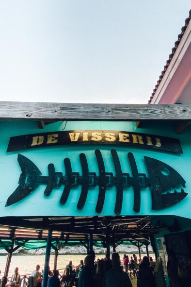 Main entrance of restaurant de Visserij